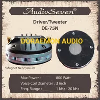 Driver tweter Audio seven De 75 N neodyum line array Bkn RDW m 120