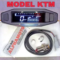 spidometer rpm model ktm digital spido cb 100 megapro tiger gl pro klx