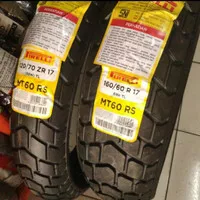 PIRELLI IMPORTSALE PAKET BAN SEPASANG MT 60 RS 120/70/17 & 160/60/17