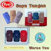 [6pcs] SAPU TANGAN DEWASA | SAPUTANGAN POLO | SAPUTANGAN PRIA | LAP