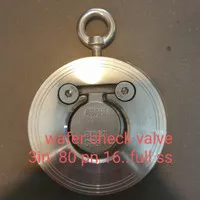 wafer check valve full SS PN16 3in 80