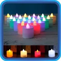 Lampu Lilin Led Mini Elektrik - Candle Light 25 gr Hiasan Natal Souven