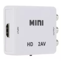 Mini Box HDMI2AV / HDMI TO AV RCA Converter Adaptor / Mini HDMI2AV