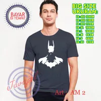 KAOS FASHION PRIA WANITA MURAH BAJU BERKUALITAS UNISEX SUPERHERO BAT