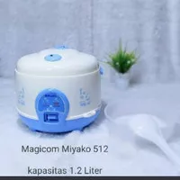 Magic Com Miyako MCM 512 1,2 Liter MCM512 Penanak Nasi Rice Cooker