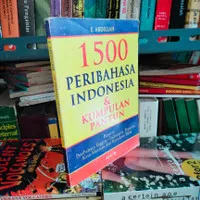 BUKU 1500 PERIBAHASA INDONESIA & KUMPULAN PANTUN