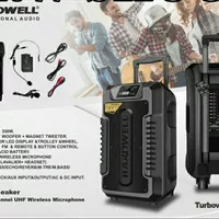 speaker hardwell original 15 inch turbo voice 15pro karaoke portable