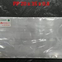 Plastik Shinta PP Laundry Majalah uk. 20x35 / 20 x 35 Tebal 0,8 mm