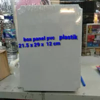 Box Panel Mcb Pvc / Plastik ukuran 21.5 x 29 x 12 cm