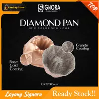 SIGNORA LOYANG KUE - DIAMOND PAN PREMIUM BERWARNA ROSE GOLD