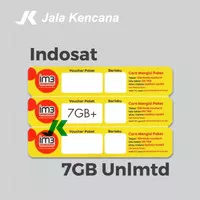 ECERAN Voucher Data Indosat 7GB Unlimited Kuota Internet Murah