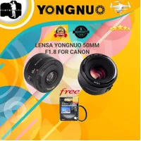 Lensa Fix Yongnuo 50mm f1.8 f-CANON / yongnuo 50mm canon