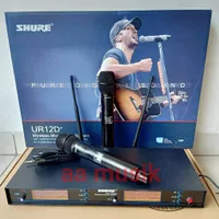 MIC WIRELESS SHURE UR12D+ FREQ UHF DIGITAL