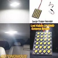 Lampu Led Kabin Mobil Led Plafon 24 SMD Led Interior Mobil Extreme