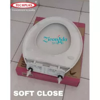 Tutup closet toilet cover universal model soft close (TOTO,INA dll)