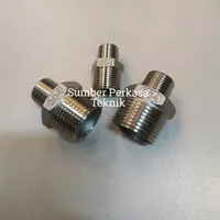 V -Sok Double Nepel SS 304 Drat 1/2 x 3/8 inch / Nepel Reducer
