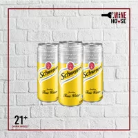 Schweppes Tonic Water Can 330ml x 3 Kaleng