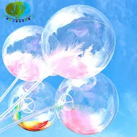 Balon PVC 24 inch murah/balon transparan/balon buket jogja/balonjogja