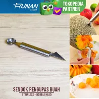 Sendok Pengupas Buah Dua Sisi - Double Headed Fruit Spoon Scoop Buah