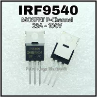 Power Mosfet IRF9540 P Channel TO-220 F9540 / IRF 9540 P-Ch 23A 100V