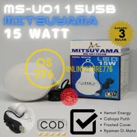 Lampu Bohlam LED USB 15 watt mitsuyama 15w bohlam USB LED mitsuyama
