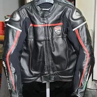 Jaket - Celana Dainese Ducati size 50 M-L Original Full Leather