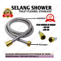 SELANG SHOWER 150 CM KUNINGAN ASLI - SELANG SHOWER /SELANG JET SHOWER