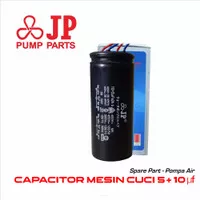 KAPASITOR MESIN CUCI - 5 + 10 UF - CAPASITOR - JP