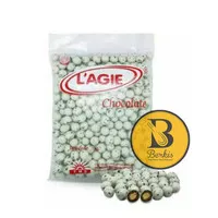 Lagie Planet 1 Kg Bola Coklat Isi Kacang Tanah