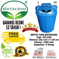 Septic Tank Bio, Septic Tank BioFil, Septic Tank BIOTECHNO 1200 Liter