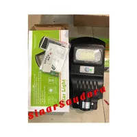 Lampu jalan solar cell LED 30w PJU tenaga surya 30Watt + remote 30W