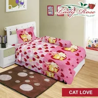 sprei lady rose single no 3 uk 120x200 Motif Cat Love