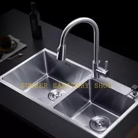 KITCHEN SINK ONAN 8245 KRAN TARIK MIXER / BAK CUCI PIRING ONAN KOMPLIT