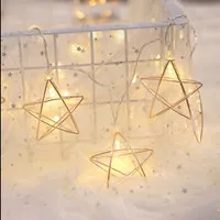 Lampu LED Star String Lights Twinkle String Lights LED 1.5M 1020-307