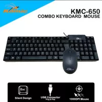 COMBO Keyboard Mouse STANDARD MURAH KOMIC / VOTRE / BULDOZER DLL