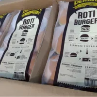 Roti Bun Burger Polos Bernadi isi 6pcs