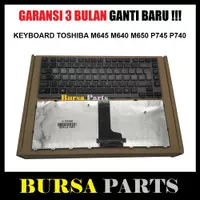 Keyboard Toshiba Satelite M645 M640 M650 P745 P745D P740 Black