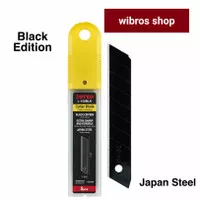Refill isi cutter blade L-150 black Japan steel isi 5 pcs