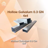 Besi Hollow Galvalum 0.3 GN ukuran 4x4