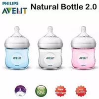 Philips Avent Bottle Natural 125ml White Botol Susu Bayi - Putih