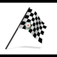 starting flag - bendera start / finish corak catur