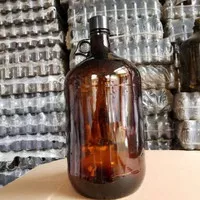 botol coklat uk 3 liter botol antik botol koleksi