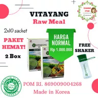 Vitayang Raw Meal Detox Diet Sehat • KK Indonesia • ORI 100% •