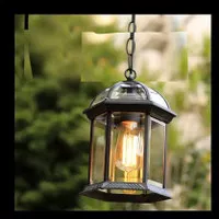 lampu gantung outdoor - lampu teras type5068 H