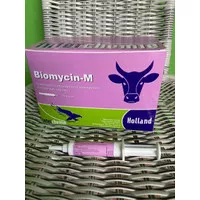 BIOMYCIN M 5 ml -obat mastitis sapi kamibing masa laktasi