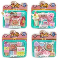 Pretty Missy Sweet Treat Set : Sundae/Ice Cream/Pop Slice/Macaron ORI