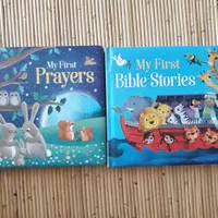 Board Book My First Bible Stories (new) Prayers Import Book Alkitab