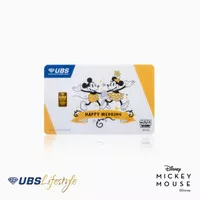 UBS Logam Mulia DISNEY MICKEY & MINNIE HAPPY WEDDING EDITION 0.5 GR