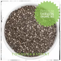 Chia Seed Organic -1kg - Chia Seeds Tokosukasehat ( Chiaseeds )