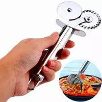 alat pemotong pizza stainless steel